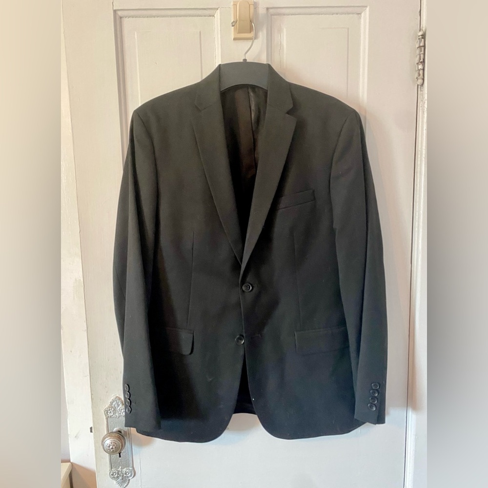 Calvin Klein men’s black suit jacket size L